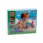 Km5869 Kumtoys İlk Uçağim Ahşap Boyama Seti̇