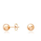 14 Ayar Altın Top Küpe