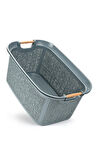 Practical Kulplu Temiz Çamaşır Sepeti & Sele