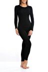 Kadın Siyah Uzun Kollu Termal Takım