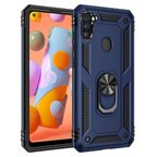 Gpack Samsung Galaxy A11 Kılıf Vega Standlı Yüzüklü MıknatıslıNano Glass