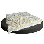 Uretti - Gül 5142 3096 Baklava Desenli Puffy İplik Bebek Battaniyesi