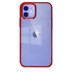Apple iPhone 12 Kılıf Element Silikon - Kırmızı
