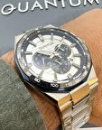 QUANTUM DUAL TİME ÇELİK ERKEK KOL SAATİ
