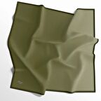 Berrussa 90*90  DJ Kristal Geçişli Eşarp Çimen Yeşili 01647-6