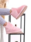 Wordex EB080 Kadın Peluş Kışlık Panduf Ev Botu Ev Ayakkabısı