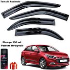 Hyundai I20 Mügen Cam Rüzgarlığı 2015 - 2020 Arası 4 Lü Takım Koku Hediyeli
