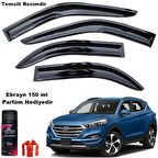Hyundai Tucson Mügen Cam Rüzgarlığı 2015-2020 Arası 4 Lü Takım Koku Hediyeli