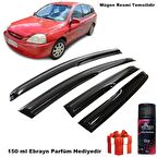 Kia Rio Stw Mügen Cam Rüzgarlığı 2003-2005 Arası 4 Lü Takım Koku Hediyeli
