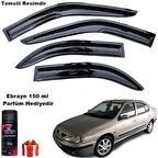 Renault Megane 1 Mügen Cam Rüzgarlığı Sedan 1996-2004 Arası 4 Lü Takım Koku Hediyeli