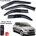 Skoda Fabia Hb Mügen Cam Rüzgarlığı 2009-2014 Arası 4 Lü Takım Koku Hediyeli