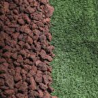 Pomza Taşı Orta Pomza 9 Kg 15-25 Mm Kırmızı Pomza Lav Taşı