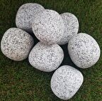 Benekli Dolomit Taş 2 Kg 6-10 Cm Bahçe Dere Taşı Çakıl Taşı