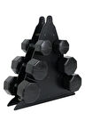 PS SPOR 3 ÇİFT DAMBIL SET 5KG + 7KG + 9KG + STAND