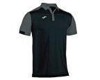 Joma Erkek Tenis Tişörtü Siyah Comfort Polo Shirt Ss Cotton 100527.100