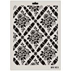 Rich Dantel Seri DN-921 Stencil 35x25 cm