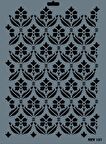 Rich New Seri N-157 Stencil 35x25 cm