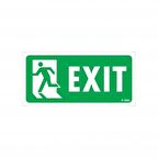 Exit Sol Uyarı Levhası 17,5x25 KOD:950