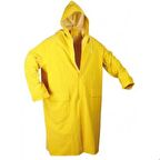 Ennalbur Sarı Yağmurluk Fermuarlı XL Beden