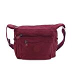 Klinkır Kadın Postacı Çanta Çok Cepli Çapraz Askılı