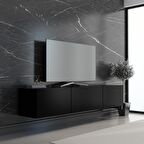 MOBİLYA GEZEGENİ BULLET TV ÜNİTESİ SİYAH 150 CM