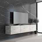 MOBİLYA GEZEGENİ BULLET TV ÜNİTESİ EFES MERMER 150 CM
