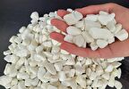 Dolomit Taş 2 Kg 1-2 Cm Beyaz Dere Taşı Çakıl Taşı Bahçe Süs Taşı