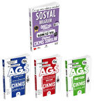 Dizgi Kitap 2025 ÖABT  Sosyal Bilgiler + AGS Eğitimin Temelleri + Mevzuat + Anayasa Çıkmış 4 lü Set