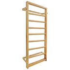 Ahşap İsveç Tırmanma Merdiveni - Ahşap Merdiven - Egzersiz Jimnastik Barı 190x80 Cm