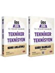 Data 2024 ÜDS İçişleri Bakanlığı Tekniker Teknisyen Konu + Soru Bankası 2 li Set Data Yayınları