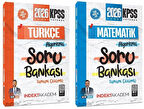 İndeks Akademi 2026 KPSS Türkçe + Matematik Algoritma Soru Bankası 2 li Set
