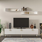 MOBİLYA GEZEGENİ LİNE TV ÜNİTESİ Beyaz 180 CM - X3132