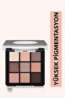 Flormar Mat & Işıltılı Kremsi Far Paleti - Eye Shadow Palette - 005 Nude Dude- 8682536048477