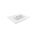 Bocchi Milano Etajerli Lavabo 60 cm Parlak Beyaz 1161-001-0126