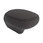 Bocchi Fenice Asma Klozet Mat Antrasit 1166-020-0128 Kapak Hariç