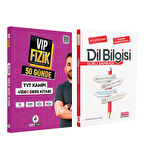 VİP Fizik 50 Günde TYT Kampı Video Ders Kitabı ve AKM Dil Bilgisi Soru Bankası Seti 2 Kitap