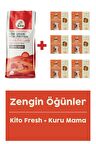 Yetişkin Mini Irk Köpek Maması 2.5 Kg + Somon Etli Fresh X 6