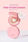 Ton Eşitleyici Pembe Bazlı Güneş Koruyucu Cushion A'PIEU Pure Block Tone-Up Sun Cushion SPF50+PA++++