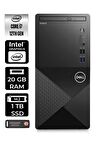 DELL VOSTRO 3910MT i7 12700 20GB RAM 1TB SSD FDOS N7600VDT3910 MASAÜSTÜ PC & PER4 BELLEK