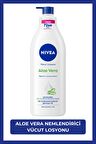 Nivea Aloe Vera Derinlemesine Nemlendirici Serum Vücut Losyonu 400ml, Kuru Ciltler, Hızlı Ferahlatıcı