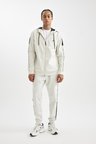 DeFacto Standart Fit İnce Jogger Eşofman Altı Skuba Dalgıç Kumaş Sporcu Beli Lastikli B4537AX24AUBG721