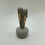 14 Ayar Burgu Halka Küpe