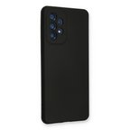 Samsung Galaxy A33 5g Kılıf Nano İçi Kadife Silikon - Siyah