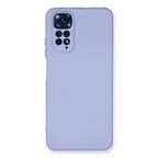 Xiaomi Redmi Note 11 Kılıf Nano İçi Kadife Silikon - Lila