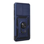 Samsung Galaxy A72 Kılıf Pars Lens Yüzüklü Silikon - Lacivert