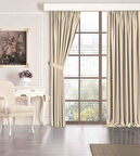 Quartz Blackout Koyu Bej Rengi Karartma Perde