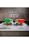 Çöp Kamyonu Sürtmeli 2 Li Set 11 Cm