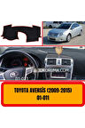 Toyota Avensis T270 (2009-2015) Torpido Koruma Koruyucu Kilifi Halisi Örtüsü Aksesuar Yedek Parça