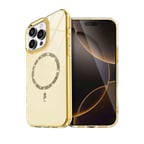 İphone 16 Pro Live Diamond Magsafe Kapak - Sarı