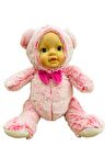 Bebek Yüzlü Peluş Ayı 45 Cm Pembe